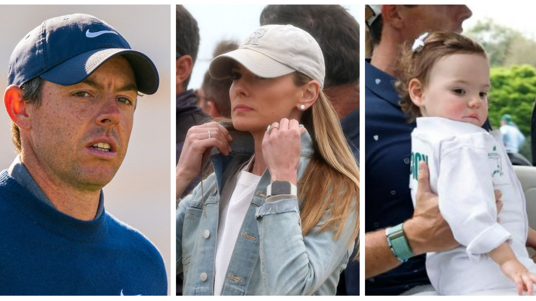Rory McIlroy to film crew: "Stay away from Erica and Poppy!"
